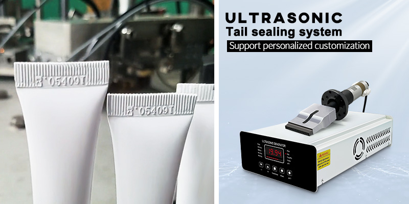 Em que princípio funciona a máquina de selagem ultrassônica da cauda?